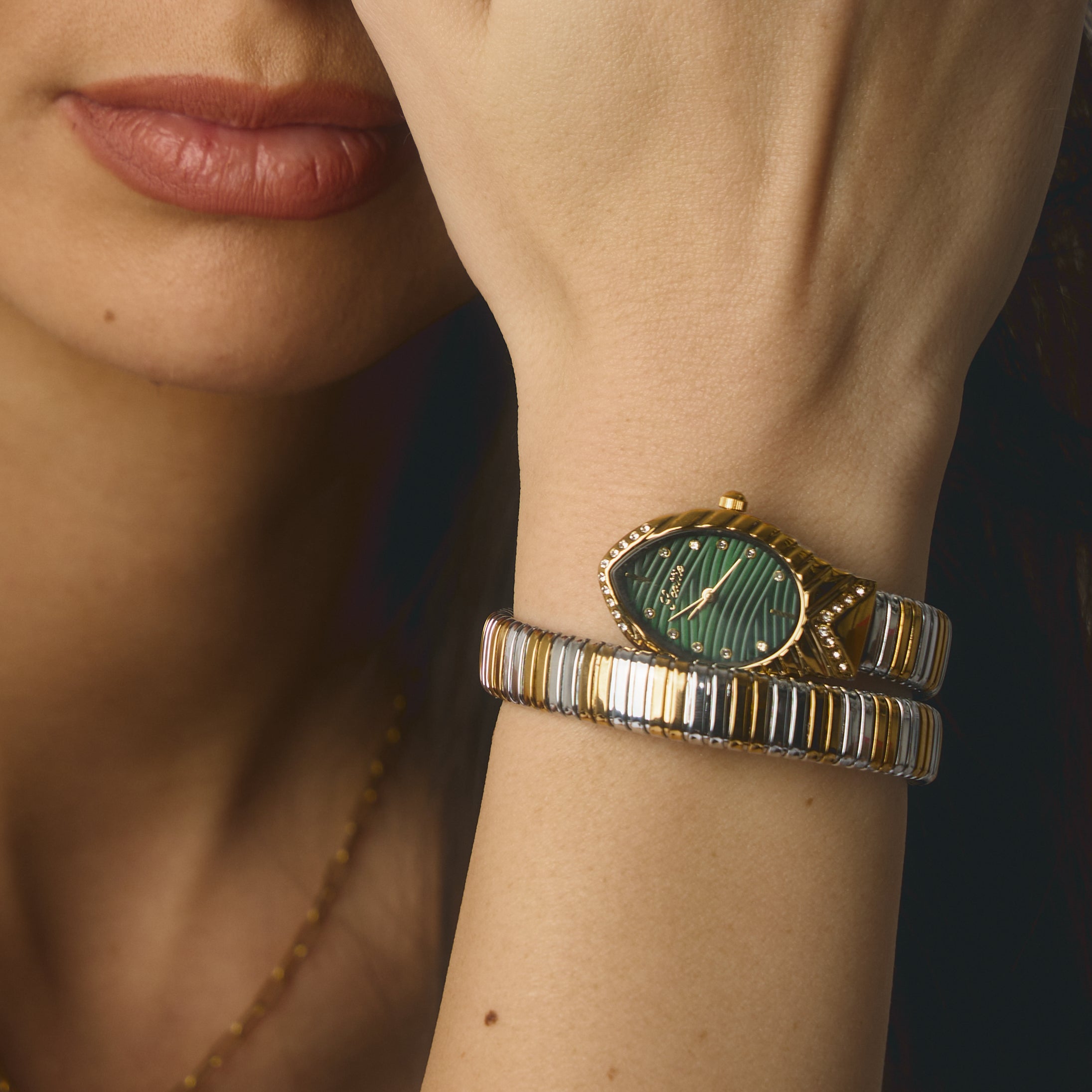 AMIE WATCH - EMERALD