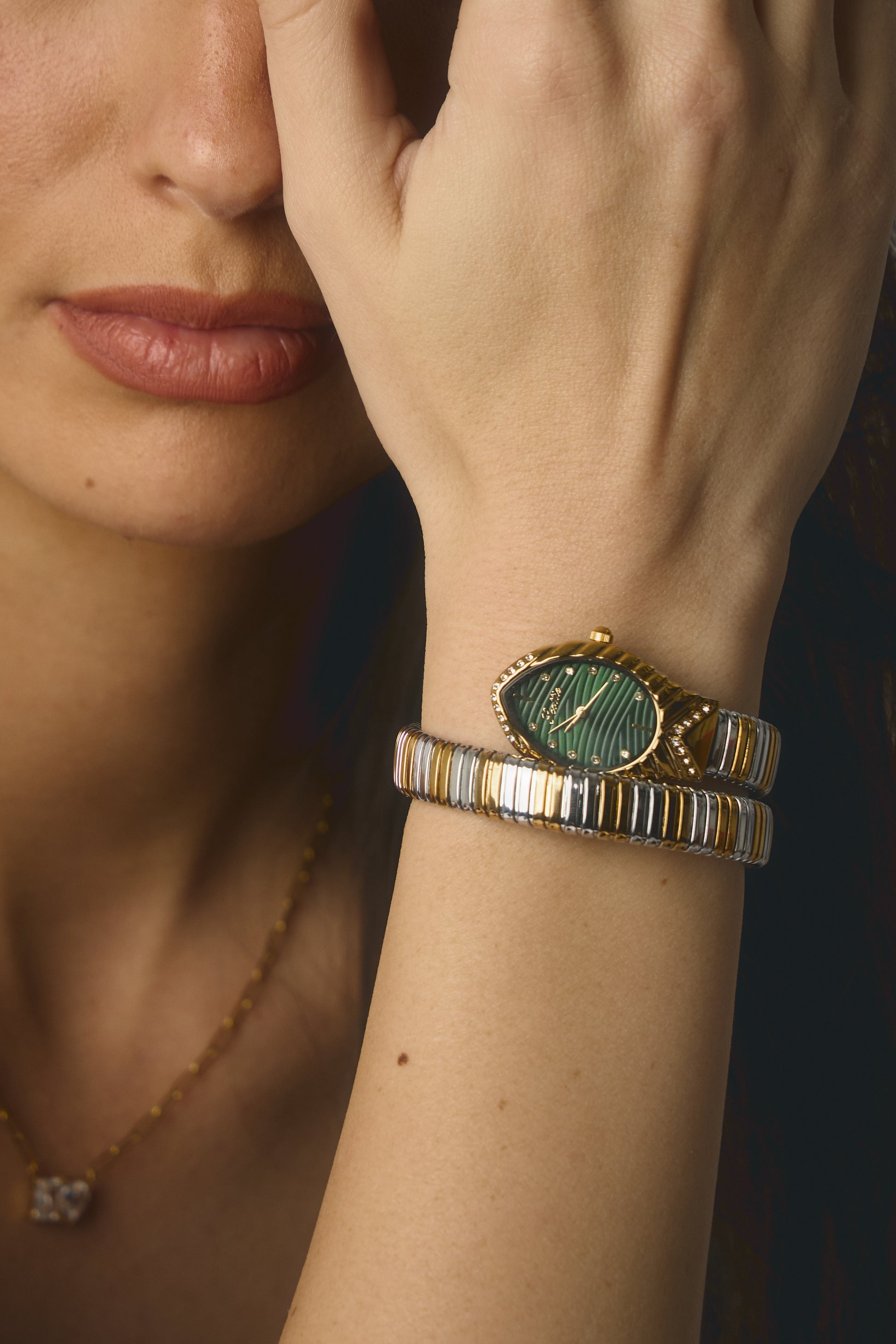 AMIE WATCH - EMERALD